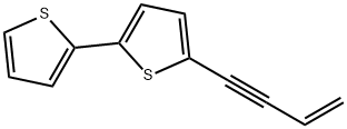 5-(3-buten-1-ynyl)-2,2'-bithiophene 结构式