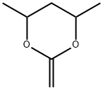 2-Methylene-4,6-dimethyl-1,3-dioxane 结构式