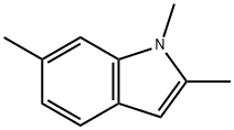 1,2,6-trimethyl-1H-indole 结构式