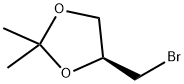 (S)-(-)-4-溴甲基-2,2-二甲基-1,3-二氧戊环 结构式