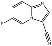 6-氟咪唑并[1,2-A]吡啶-3-甲腈 结构式