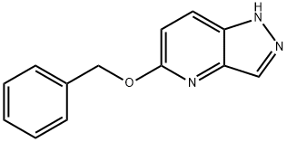 5-苄氧基-1H-吡唑并[4,3-B]吡啶 结构式