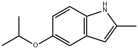 5-isopropoxy-2-methyl-1H-indole 结构式