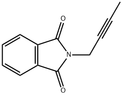 1-苯二酰亚氨基-2-丁炔 结构式