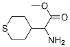 2-氨基-2-(4-四氢噻喃基)乙酸甲酯 结构式