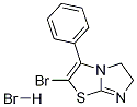 2-溴-3-苯基-5,6-二氢咪唑并[2,1-B]噻唑氢溴酸盐 结构式
