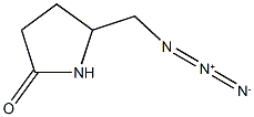 5-(Azidomethyl)pyrrolidin-2-one 结构式