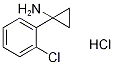 1-(2-氯苯基)环丙胺盐酸盐 结构式