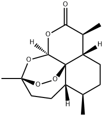 青蒿素杂质 9-差向青蒿素 结构式
