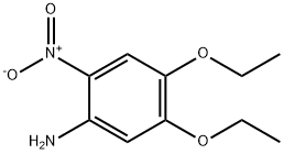 4,5-二乙氧基-2-硝基苯胺 结构式