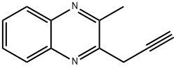 Quinoxaline, 2-methyl-3-(2-propynyl)- (9CI) 结构式