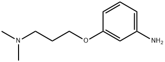 3-(3-二甲基氨基丙氧基)苯胺 结构式