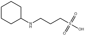 3-(环己胺)-1-丙磺酸 结构式