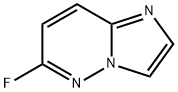 6-氟咪唑并[1,2-B]哒嗪 结构式