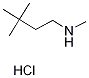 (3,3-二甲基丁基)(甲基)胺盐酸 结构式