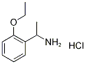 [1-(2-Ethoxyphenyl)ethyl]amine hydrochloride 结构式