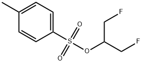 (1,3-DIFLUORO-2-PROPYL)-P-TOLUENESULPHONATE 结构式
