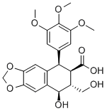 Podophyllic Acid 结构式