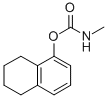 N-Methylcarbamic acid 5,6,7,8-tetrahydronaphthalen-1-yl ester 结构式