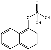 1-萘磷酸钠盐，一水 结构式