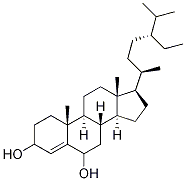 豆甾-4-烯-3,6-二醇 结构式