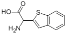 DL-(BENZO[B]THIOPHENE-2-YL)GLYCINE 结构式