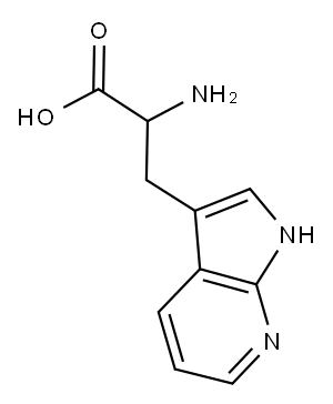 7-氮杂色氨酸一水合物 结构式