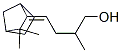 4-(3,3-dimethylbicyclo[2.2.1]hept-2-ylidene)-2-methylbutanol 结构式