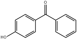 4-羟基二苯甲酮 结构式