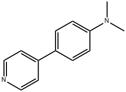 N,N-二甲基-4-(吡啶-4-基)苯胺 结构式