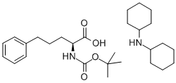 BOC-L-2-氨基-5-苯基戊酸 结构式
