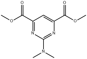 嘧啶-2,5-二甲酸甲酯 结构式