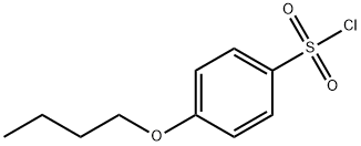 4-丁氧基苯磺酰氯 结构式