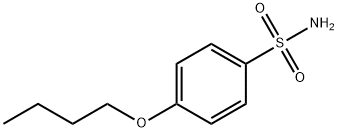 4-丁氧基苯磺酰胺 结构式