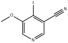 4-Iodo-5-methoxynicotinonitrile 结构式