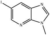 6-Iodo-3-methyl-3H-imidazo[4,5-b]pyridine 结构式
