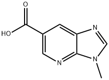 3-methyl-3H-imidazo[4,5-b]pyridine-6-carboxylic acid(SALTDATA: HCl 2H2O) 结构式