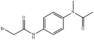 N-{4-[Acetyl(methyl)amino]phenyl}-2-bromoacetamide 结构式