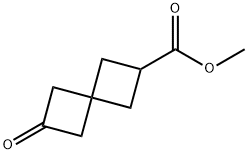 6-氧代螺[3.3]庚烷-2-羧酸甲酯 结构式