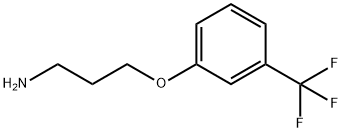 3-(3-(TRIFLUOROMETHYL)PHENOXY)PROPAN-1-AMINE 结构式