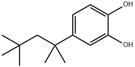 4-(1,1,3,3-四甲基丁基)邻苯二酚 结构式