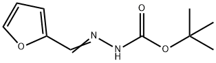 HYDRAZINECARBOXYLIC ACID, (2-FURANYLMETHYLENE)-, 1,1-DIMETHYLETHYL ESTER (9CI) 结构式