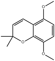 5,8-二甲氧基-2,2-二甲基-2H-色烯 结构式