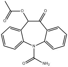 10-乙酰氧基奥卡西平 结构式