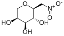 A-L-阿拉伯吡喃糖基硝基甲烷 结构式