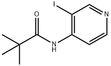 N-(3-碘吡啶-4-基)棕榈酰胺 结构式