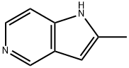 2-甲基-5-氮杂吲哚 结构式