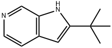 2-(叔丁基)-1H-吡咯并[2,3-C]吡啶 结构式