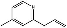 Pyridine, 4-methyl-2-(2-propenyl)- (9CI) 结构式