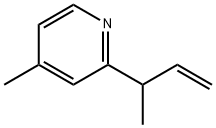 Pyridine, 4-methyl-2-(1-methyl-2-propenyl)- (9CI) 结构式